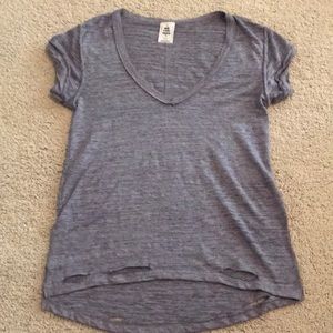Free people distressed shirt